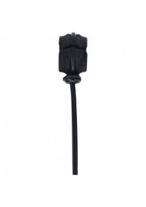 LEVELZ - Detachable Wide Adjustable Silicone Lasso Cock Ring - 5mm - Black
